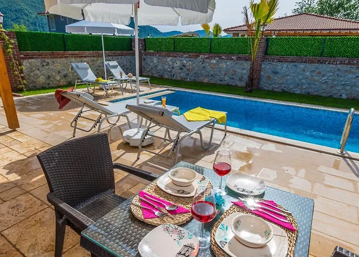 Ahu - 2 Bedroom Kayakoey Oeluedeniz Вилла *